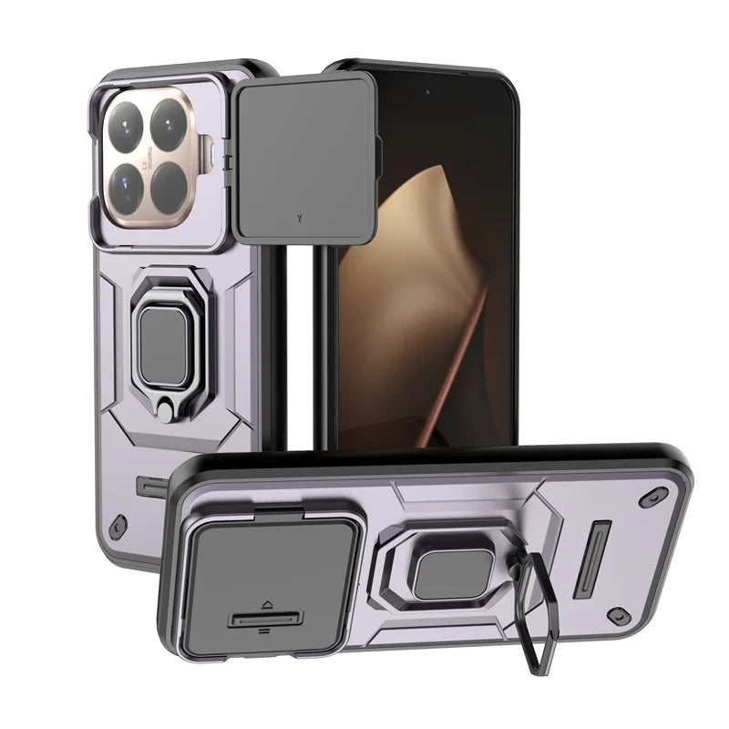 Coque Antichoc Magnétique avec Support Rotatif 360°