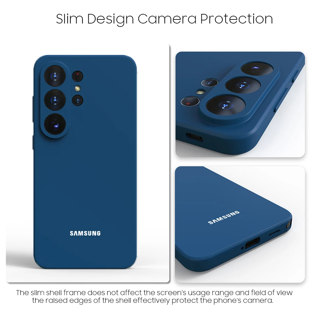 Coque Silicone Premium Samsung – Protection Intégrale & Toucher Soft-Touch