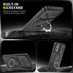 Coque Magnétique Armor Samsung – Anneau Rotatif & Protection Caméra